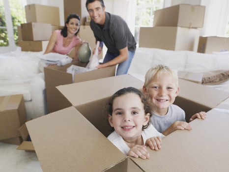 House movers handling a residential move in Fitzrovia with careful loading