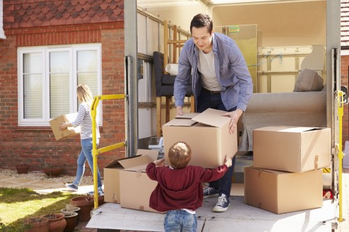 Mover staying alert and prepared during a relocation
