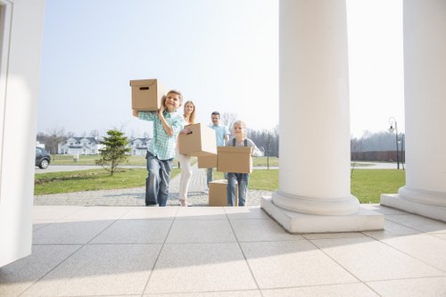 Residential move support in a Fitzrovia apartment building